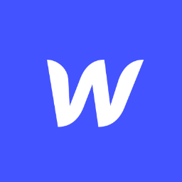 Logo webflow création de site no code