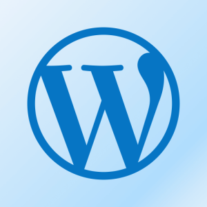 Logo WordPress création de site no code